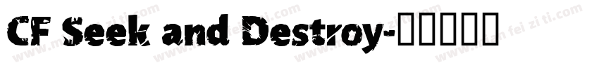 CF Seek and Destroy字体转换
